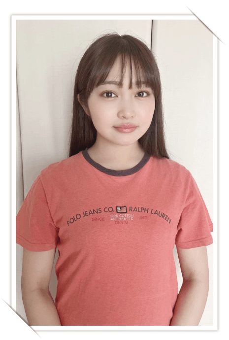 色合いとワンポイントがかわいいTシャツ