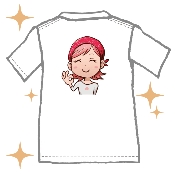 転写プリントの完成