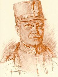 レルヒ少佐の肖像イラスト
