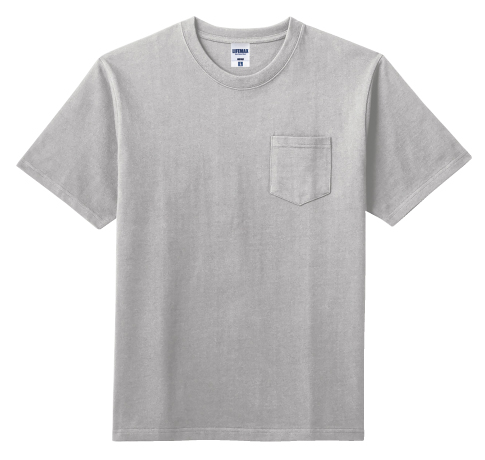 10.2オンス　スーパーヘビーウェイトTシャツ（ポケット付）
