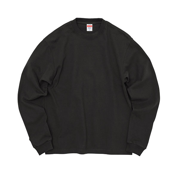 8.8オンス オーガニックコットン長袖Tシャツ(袖リブ有)