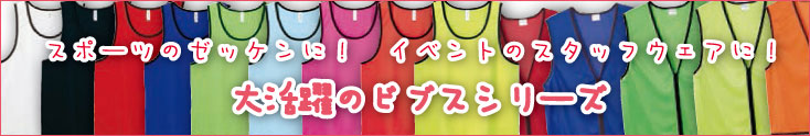 オリジナルビブス(ゼッケン)のプリント
